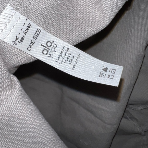 NWT Alo Yoga Iconic Shopper Tote  Bag Gray Tiedye - Picture 5 of 6